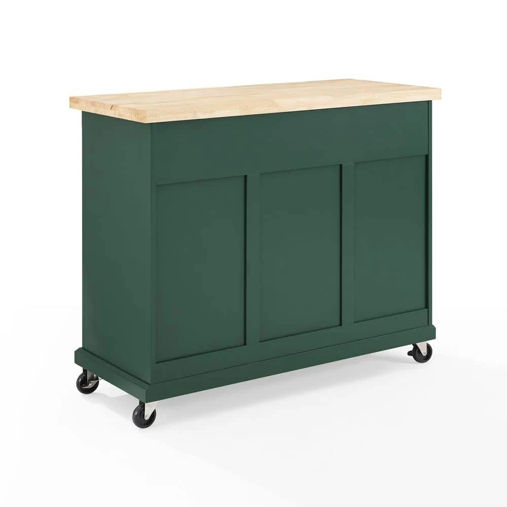 Madison Emerald Green Kitchen Island by CROSLEY FURNITURE 10 Madison Emerald Green Kitchen Island by CROSLEY FURNITURE - Image 8