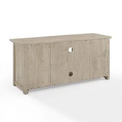 Camden Frosted Oak 48 in. Low Profile TV Stand with Fireplace Fits 50 in. TV with Cable Management by CROSLEY FURNITURE -Deals CROSLEY FURNITURE Store frosted oak crosley furniture tv stands kf100548fo 44 1000