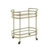 Bailey Gold Bar Cart by CROSLEY FURNITURE