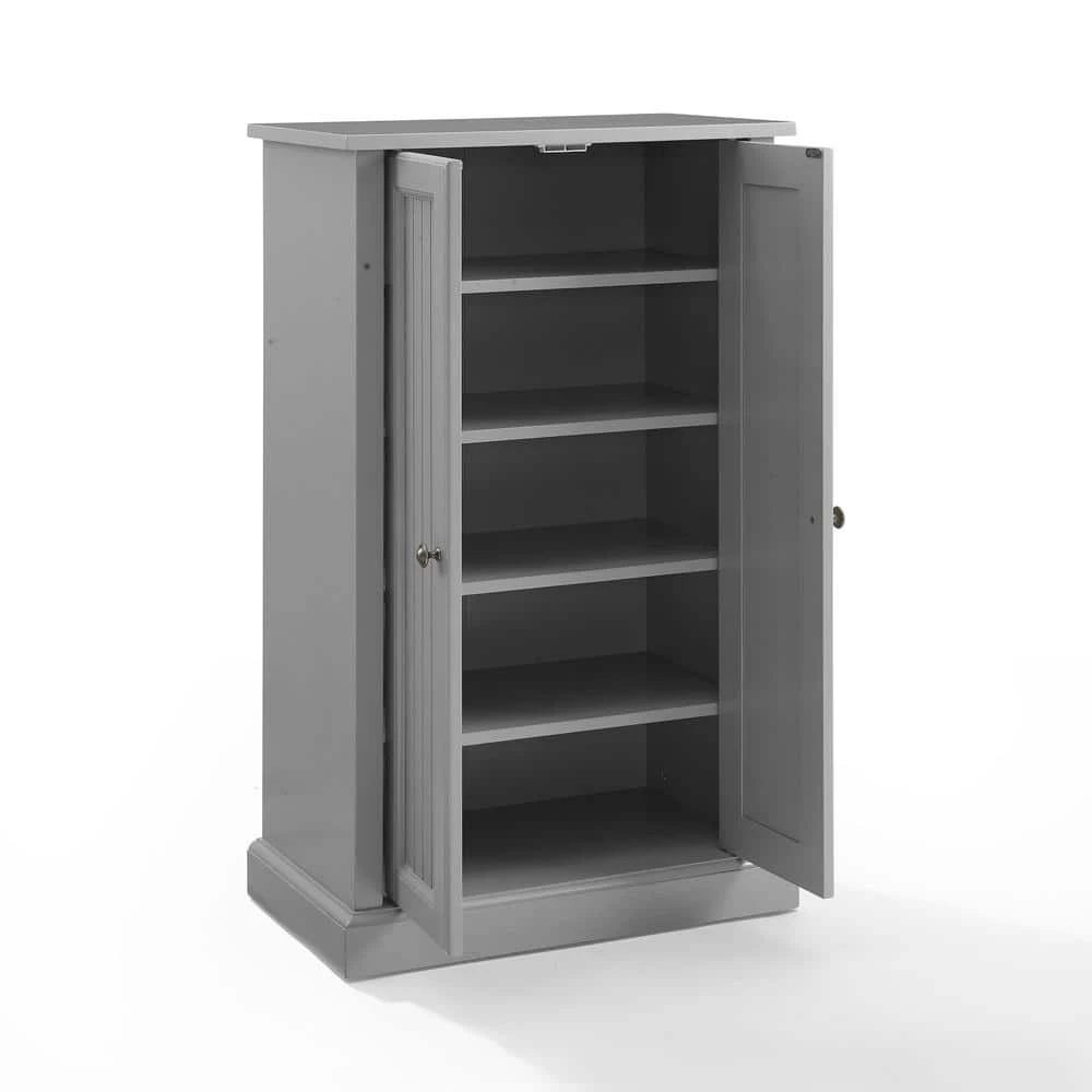 Seaside Gray Accent Cabinet by CROSLEY FURNITURE 7 Seaside Gray Accent Cabinet by CROSLEY FURNITURE - Image 5