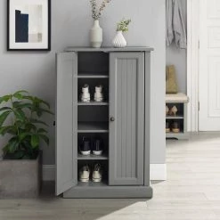 Seaside Gray Accent Cabinet by CROSLEY FURNITURE 14 Seaside Gray Accent Cabinet by CROSLEY FURNITURE -Deals CROSLEY FURNITURE Store gray crosley furniture accent cabinets cf3106 gy 77 1000