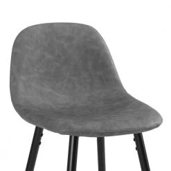 Weston 35.5 in. Gray Standard Back Metal Frame Counter Height Stool (Set of 2) by CROSLEY FURNITURE -Deals CROSLEY FURNITURE Store gray crosley furniture bar stools cf501625 gy 1f 1000