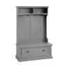 Seaside Gray Hall Tree by CROSLEY FURNITURE -Deals CROSLEY FURNITURE Store gray crosley furniture hall trees cf6006 gy 64 1000
