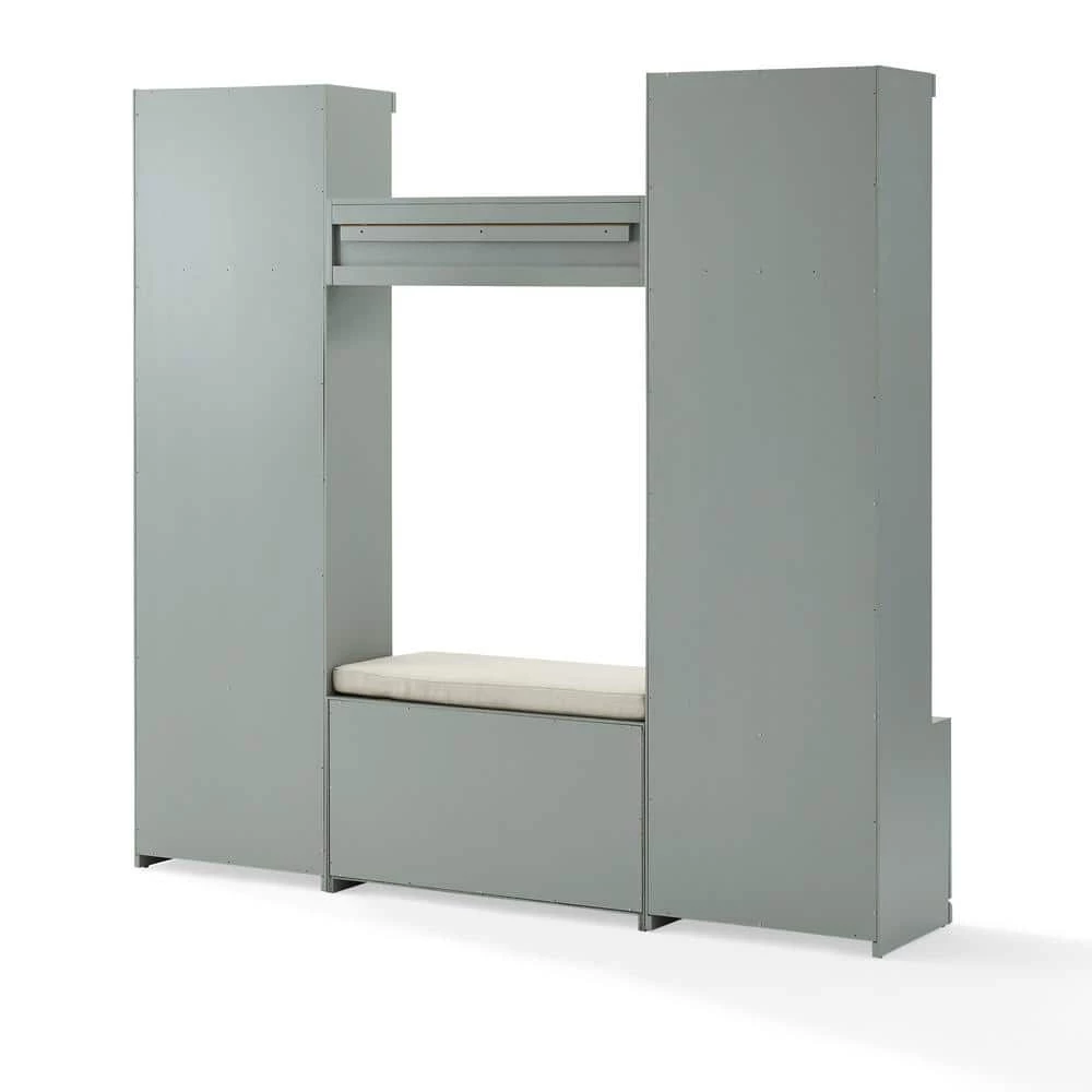 Harper Gray 4-Piece Hall Tree Set by CROSLEY FURNITURE 7 Harper Gray 4-Piece Hall Tree Set by CROSLEY FURNITURE - Image 5