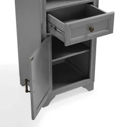 Tara Gray 3-Piece Entryway Set by CROSLEY FURNITURE -Deals CROSLEY FURNITURE Store gray crosley furniture hall trees kf33009gy 4f 1000