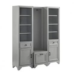 Tara Gray 3-Piece Entryway Set by CROSLEY FURNITURE