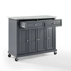 Avery Gray Kitchen Cart by CROSLEY FURNITURE -Deals CROSLEY FURNITURE Store gray crosley furniture kitchen carts kf30043egy 44 1000