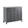 Avery Gray Kitchen Cart by CROSLEY FURNITURE