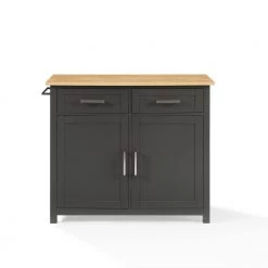 Tristan Gray Kitchen Cart by CROSLEY FURNITURE -Deals CROSLEY FURNITURE Store gray crosley furniture kitchen islands cf3034na gy fa 1000