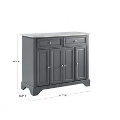 Avery Grey Kitchen Island by CROSLEY FURNITURE -Deals CROSLEY FURNITURE Store gray crosley furniture kitchen islands kf30043bgy 40 1000