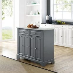 Avery Grey Kitchen Island by CROSLEY FURNITURE -Deals CROSLEY FURNITURE Store gray crosley furniture kitchen islands kf30043bgy 44 1000