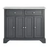 Avery Grey Kitchen Island by CROSLEY FURNITURE