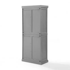 Seaside Gray Pantry by CROSLEY FURNITURE 15 Seaside Gray Pantry by CROSLEY FURNITURE -Deals CROSLEY FURNITURE Store gray crosley furniture pantry cabinets cf3103 gy 1f 1000