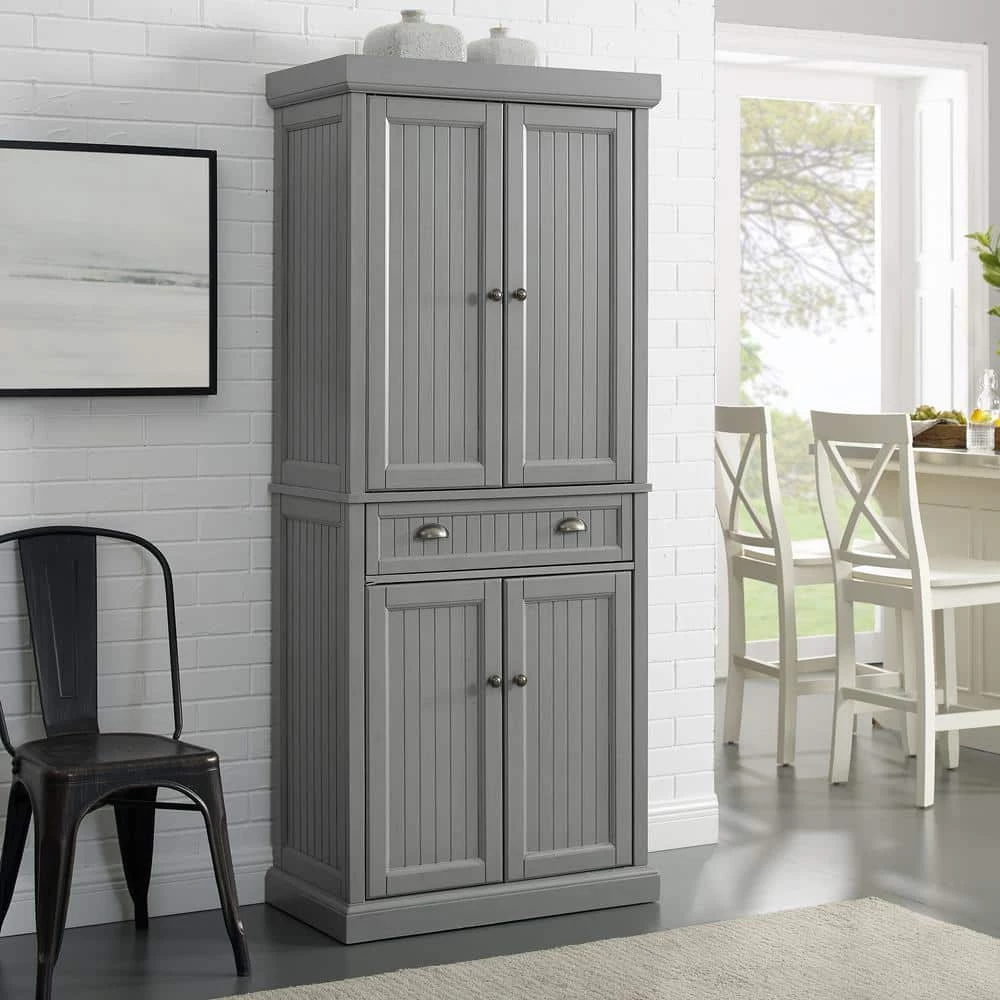 Seaside Gray Pantry by CROSLEY FURNITURE 8 Seaside Gray Pantry by CROSLEY FURNITURE - Image 6
