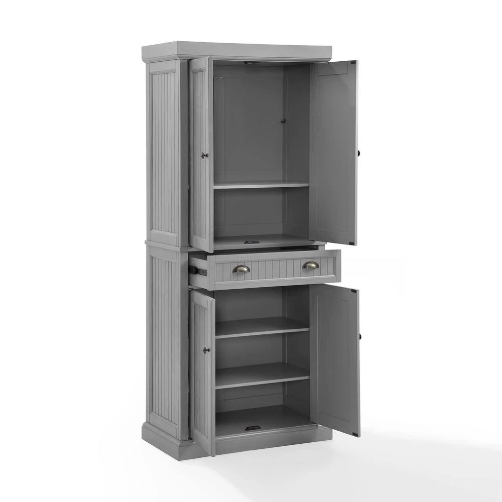 Seaside Gray Pantry by CROSLEY FURNITURE 6 Seaside Gray Pantry by CROSLEY FURNITURE - Image 4