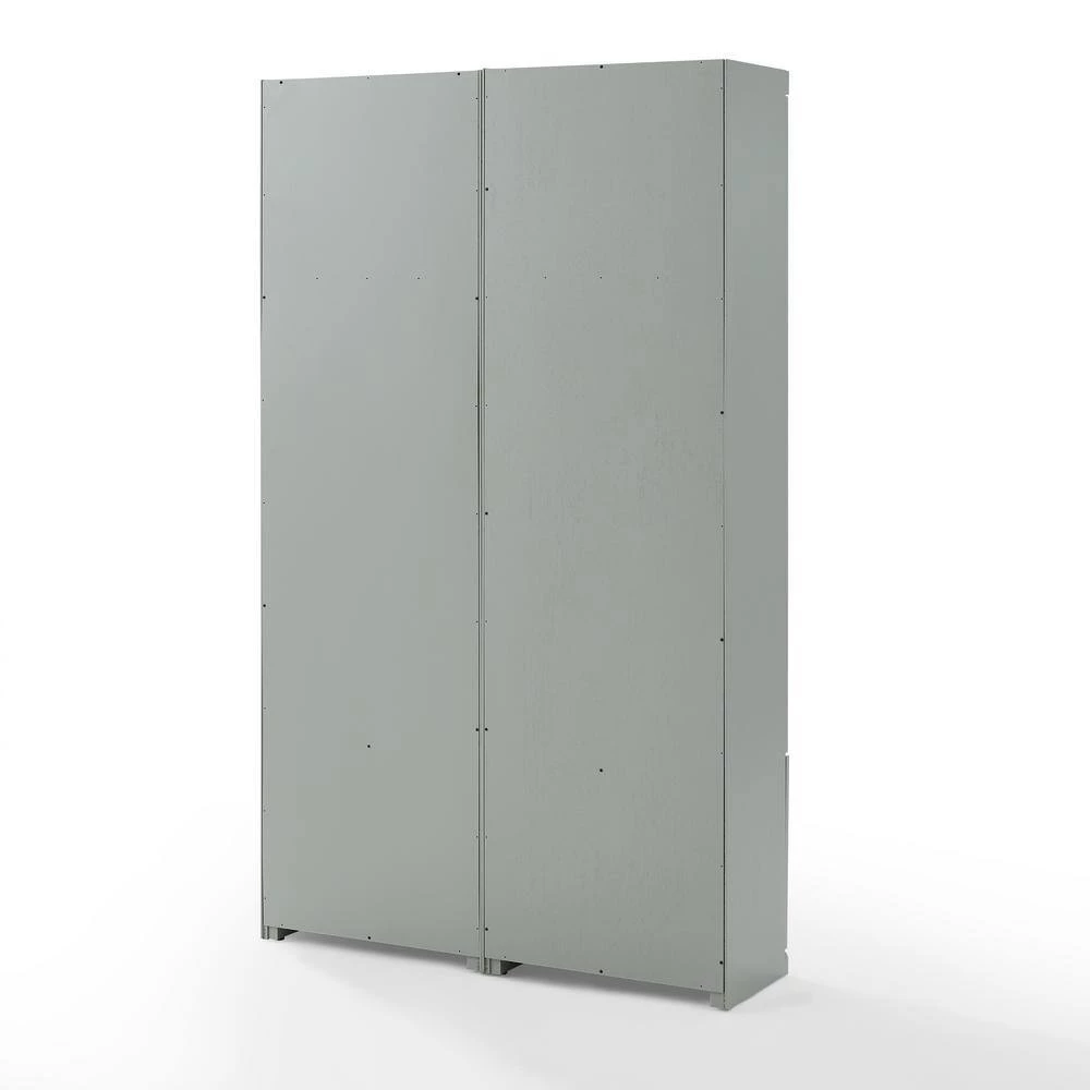 Harper Gray 2-Piece Food Pantry Set by CROSLEY FURNITURE 6 Harper Gray 2-Piece Food Pantry Set by CROSLEY FURNITURE - Image 4