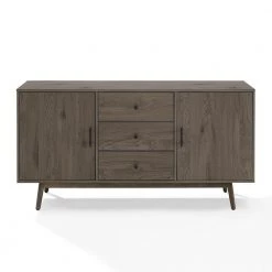 Lucas Gray Sideboard by CROSLEY FURNITURE -Deals CROSLEY FURNITURE Store gray crosley furniture sideboards buffet tables cf1119 gy 4f 1000
