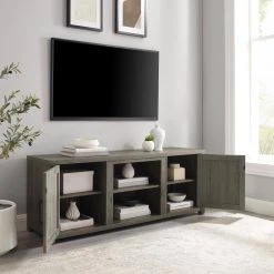 Gordon 58 in. Graywash TV Stand Fits TV's up to 65 in. with Cable Management by CROSLEY FURNITURE 11 Gordon 58 in. Graywash TV Stand Fits TV's up to 65 in. with Cable Management by CROSLEY FURNITURE -Deals CROSLEY FURNITURE Store graywash crosley furniture tv stands cf101358 gw 77 1000