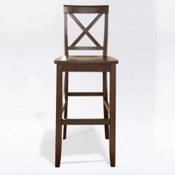Crosley 30 in. Mahogany X-Back Bar Stool (Set Of Two) by CROSLEY FURNITURE -Deals CROSLEY FURNITURE Store mahogany crosley furniture bar stools cf500430 ma c3 1000