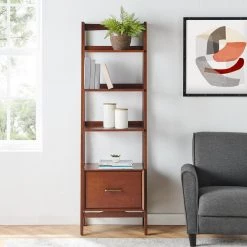 Landon Mahogany Small Etagere Set by CROSLEY FURNITURE -Deals CROSLEY FURNITURE Store mahogany crosley furniture bookcases bookshelves cf1109 ma 31 1000