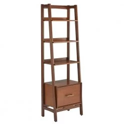 Landon Mahogany Small Etagere Set by CROSLEY FURNITURE