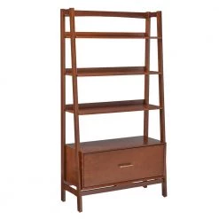 Landon Mahogany Large Etagere by CROSLEY FURNITURE