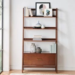 Landon Mahogany Large Etagere by CROSLEY FURNITURE -Deals CROSLEY FURNITURE Store mahogany crosley furniture bookcases bookshelves cf1110 ma 76 1000