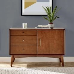 Landon 40 in. Mahogany Rectangle Wood Console Table with Drawers by CROSLEY FURNITURE -Deals CROSLEY FURNITURE Store mahogany crosley furniture console tables cf1106 ma 76 1000