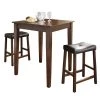 Crosley 3-Piece Mahogany Pub Dining Set by CROSLEY FURNITURE