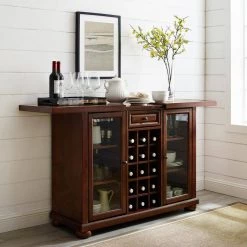 Alexandria Mahogany Bar with Sliding Top by CROSLEY FURNITURE 17 Alexandria Mahogany Bar with Sliding Top by CROSLEY FURNITURE -Deals CROSLEY FURNITURE Store mahogany crosley furniture home bars kf40002ama 31 1000