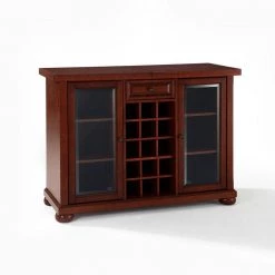 Alexandria Mahogany Bar with Sliding Top by CROSLEY FURNITURE 12 Alexandria Mahogany Bar with Sliding Top by CROSLEY FURNITURE -Deals CROSLEY FURNITURE Store mahogany crosley furniture home bars kf40002ama c3 1000