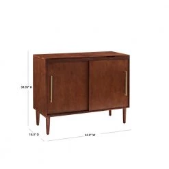 Everett Mahogany Media Console by CROSLEY FURNITURE -Deals CROSLEY FURNITURE Store mahogany crosley furniture media storage cf1103 ma 40 1000