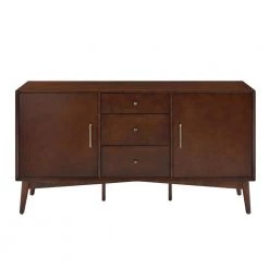 Landon Mahogany Buffet by CROSLEY FURNITURE