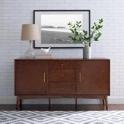 Landon Mahogany Buffet by CROSLEY FURNITURE -Deals CROSLEY FURNITURE Store mahogany crosley furniture sideboards buffet tables cf1107 ma fa 1000