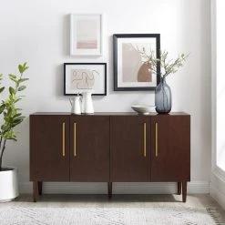 Everett Mahogany Sideboard by CROSLEY FURNITURE -Deals CROSLEY FURNITURE Store mahogany crosley furniture sideboards buffet tables cf4214 ma 31 1000