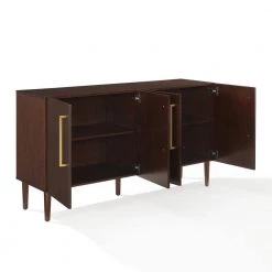Everett Mahogany Sideboard by CROSLEY FURNITURE -Deals CROSLEY FURNITURE Store mahogany crosley furniture sideboards buffet tables cf4214 ma 4f 1000