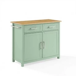 Tristan Mint Kitchen Island by CROSLEY FURNITURE -Deals CROSLEY FURNITURE Store mint crosley furniture kitchen islands cf3034na mn 1f 1000