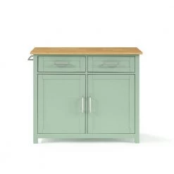 Tristan Mint Kitchen Island by CROSLEY FURNITURE -Deals CROSLEY FURNITURE Store mint crosley furniture kitchen islands cf3034na mn fa 1000