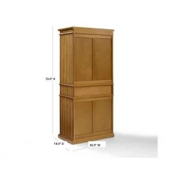 Parsons Natural Kitchen Pantry by CROSLEY FURNITURE -Deals CROSLEY FURNITURE Store natural crosley furniture pantry cabinets cf3100 na 40 1000