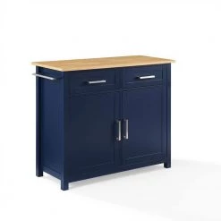 Tristan Navy Kitchen Island by CROSLEY FURNITURE -Deals CROSLEY FURNITURE Store navy crosley furniture kitchen islands cf3034na nv 44 1000