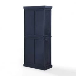 Seaside Navy Pantry by CROSLEY FURNITURE -Deals CROSLEY FURNITURE Store navy crosley furniture pantry cabinets cf3103 nv 1f 1000