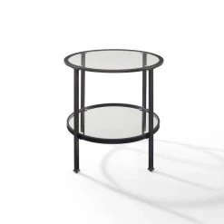 Aimee 24 in. Oil Rubbed Bronze End Table by CROSLEY FURNITURE -Deals CROSLEY FURNITURE Store oil rubbed bronze crosley furniture end side tables cf1309 bz c3 1000