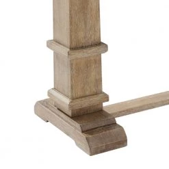 Joanna 50 in. Rustic Brown Rectangle Wood Console Table by CROSLEY FURNITURE -Deals CROSLEY FURNITURE Store rustic brown crosley furniture console tables cf1340 rb 4f 1000