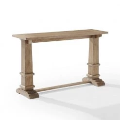 Joanna 50 in. Rustic Brown Rectangle Wood Console Table by CROSLEY FURNITURE