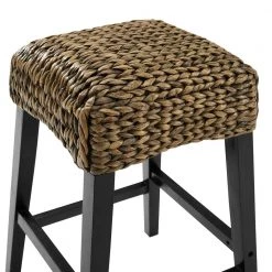 Edgewater 37in. Seagrass Backless Counter Stool (Set of 2) by CROSLEY FURNITURE -Deals CROSLEY FURNITURE Store seagrass crosley furniture bar stools cf502527 sg 4f 1000