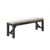 Hayden Slate Dining Bench by CROSLEY FURNITURE 1 Hayden Slate Dining Bench by CROSLEY FURNITURE -Deals CROSLEY FURNITURE Store slate crosley furniture bedroom benches cf8021 sl 64 1000