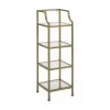 Aimee Soft Gold Short Etagere by CROSLEY FURNITURE -Deals CROSLEY FURNITURE Store soft gold crosley furniture bookcases bookshelves cf6100 gl 64 1000