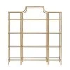 Aimee Soft Gold Etagere Set (3-Piece) by CROSLEY FURNITURE -Deals CROSLEY FURNITURE Store soft gold crosley furniture bookcases bookshelves kf65004gl 64 1000