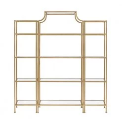 Aimee Soft Gold Etagere Set (3-Piece) by CROSLEY FURNITURE