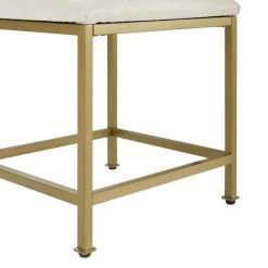 Aimee Soft Gold and Creme Vanity Stool by CROSLEY FURNITURE -Deals CROSLEY FURNITURE Store soft gold crosley furniture makeup vanities cf1310 gl 4f 1000